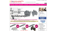 Desktop Screenshot of gigaparts.nl
